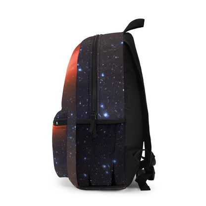 Stargaze on-the-go: Nebula & Star Printed Backpack