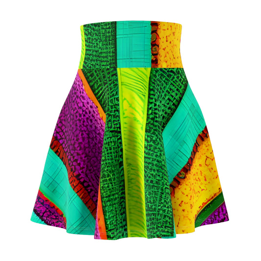 Vibrant & Bold: Colorful Patterned Skirt for a Colorful Look