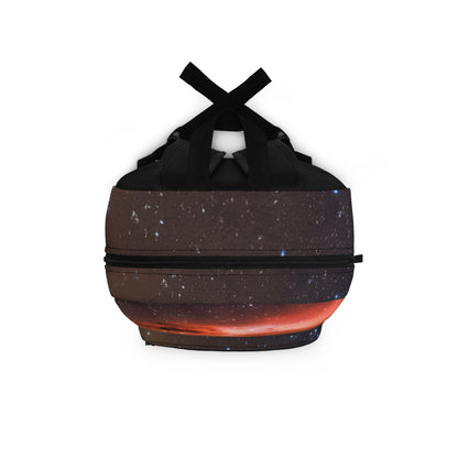 Stargaze on-the-go: Nebula & Star Printed Backpack