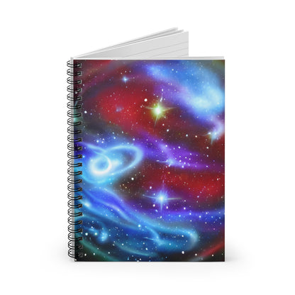 Galactic Dreams Spiral Notebook: Infuse Your Notes with Cosmic Inspiration