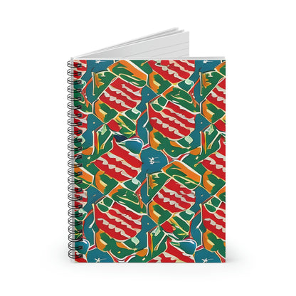 Colorful Spiral Notebook: Add Some Pop to Your Note-Taking Game