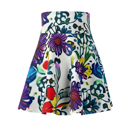 Flower Power: The Perfect Skater Skirt for Women