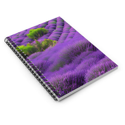 Luscious Lavender Spiral Notebook for Dreamy Note-Taking!