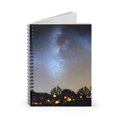 Starry Nights: Milky Way Spiral Notebook for Dreamy Thoughts