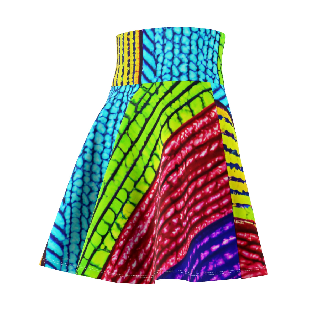 Vibrant African Print Skater Skirts for Women - Shop Now!