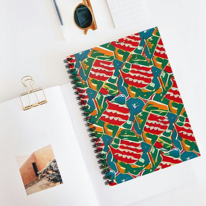 Colorful Spiral Notebook: Add Some Pop to Your Note-Taking Game