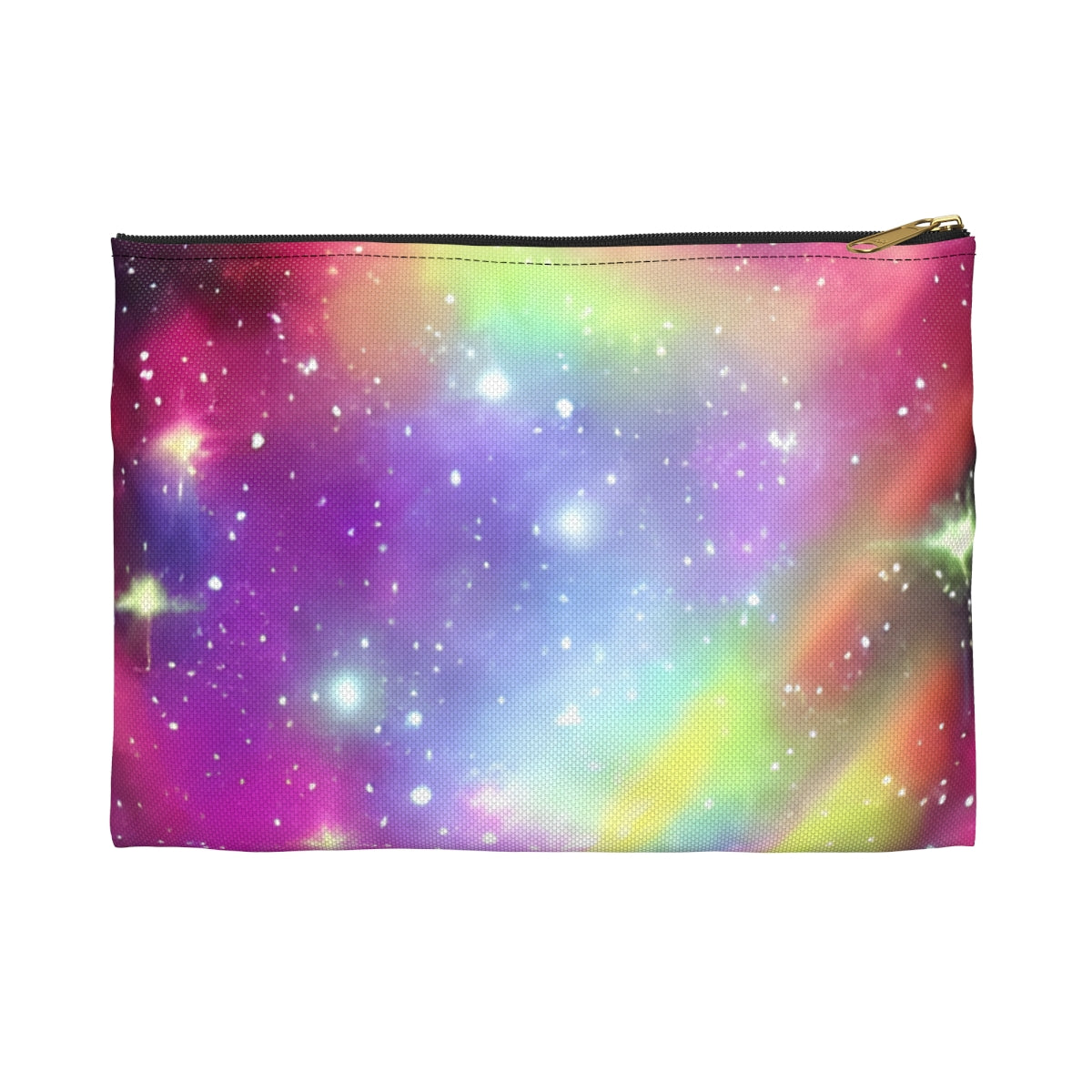 Galactic Zipper Pouch: A Stellar Accessory with Cosmic Colors!