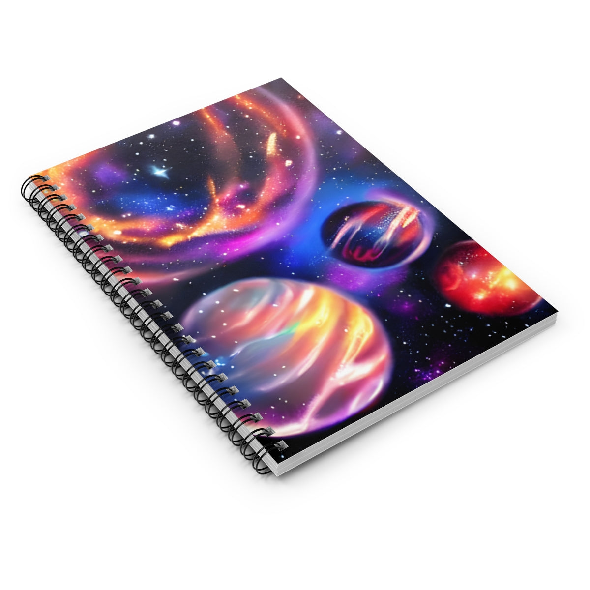 Galactic Notebook: Spiral-Bound Planets in Color