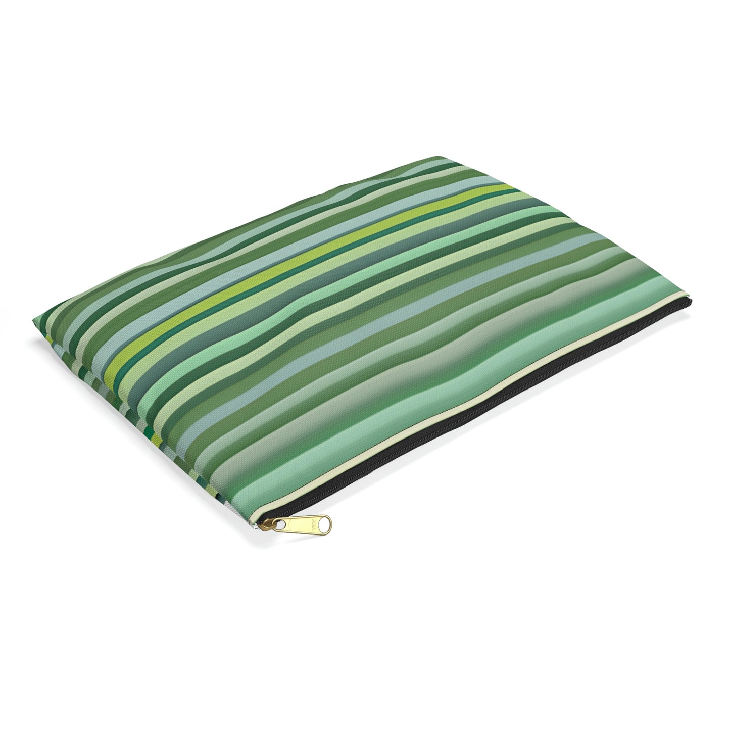 Colorful Striped Zipper Pouch: Organize Your Essentials with Style