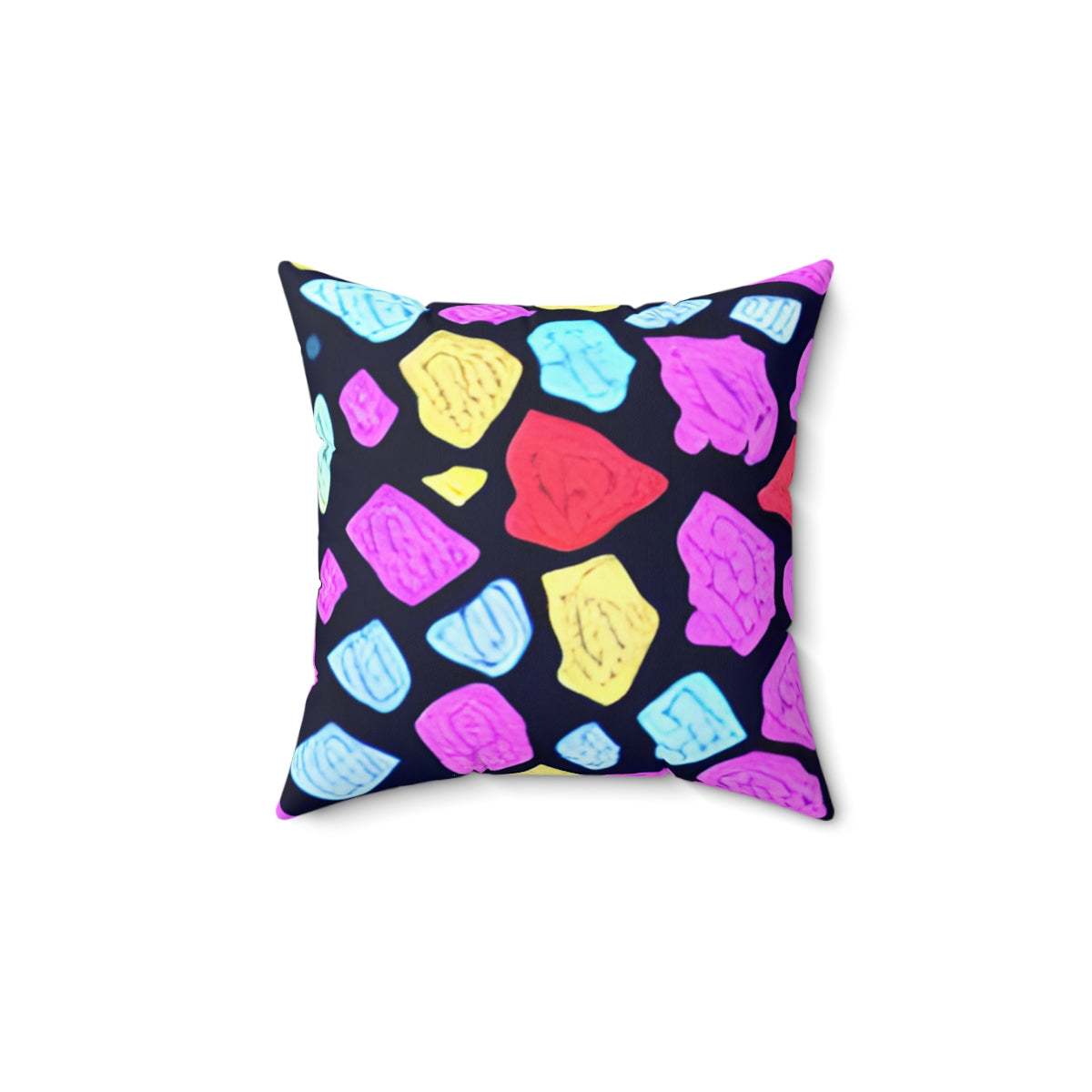 Jazz up your decor with a vibrant gemstone pillow!