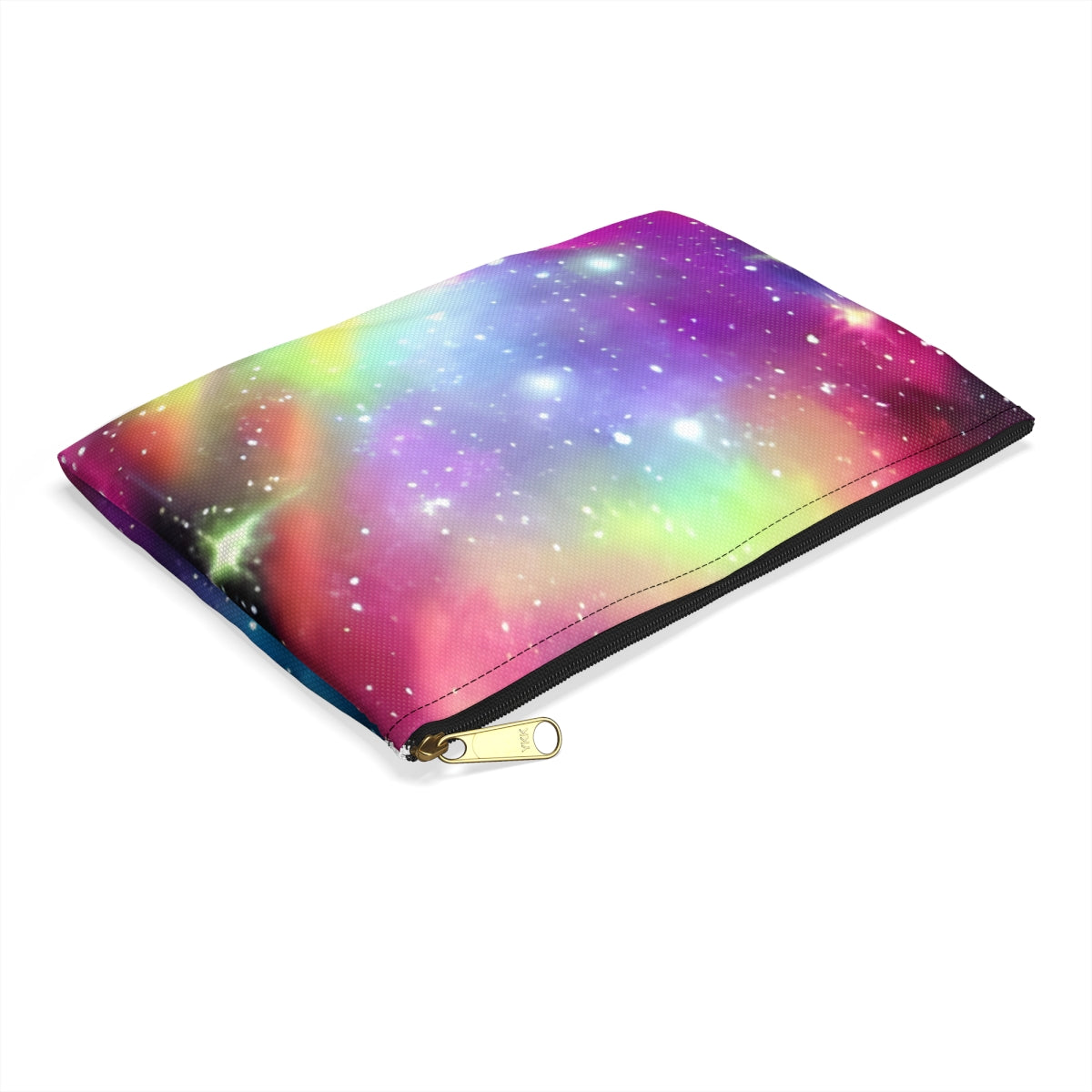 Galactic Zipper Pouch: A Stellar Accessory with Cosmic Colors!