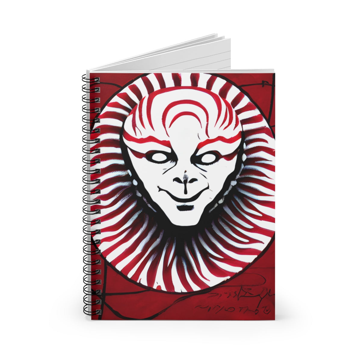 Red and White Spiral Notebook: Organize Your Thoughts in Style