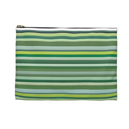 Colorful Striped Zipper Pouch: Organize Your Essentials with Style