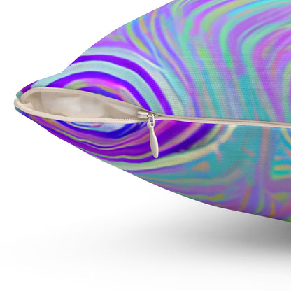 Swirl Design Pillow: Vibrant Colors for a Cozy Night's Sleep