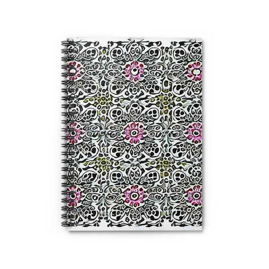 Flower Power: Spiraled Notebook with a Pretty Floral Design