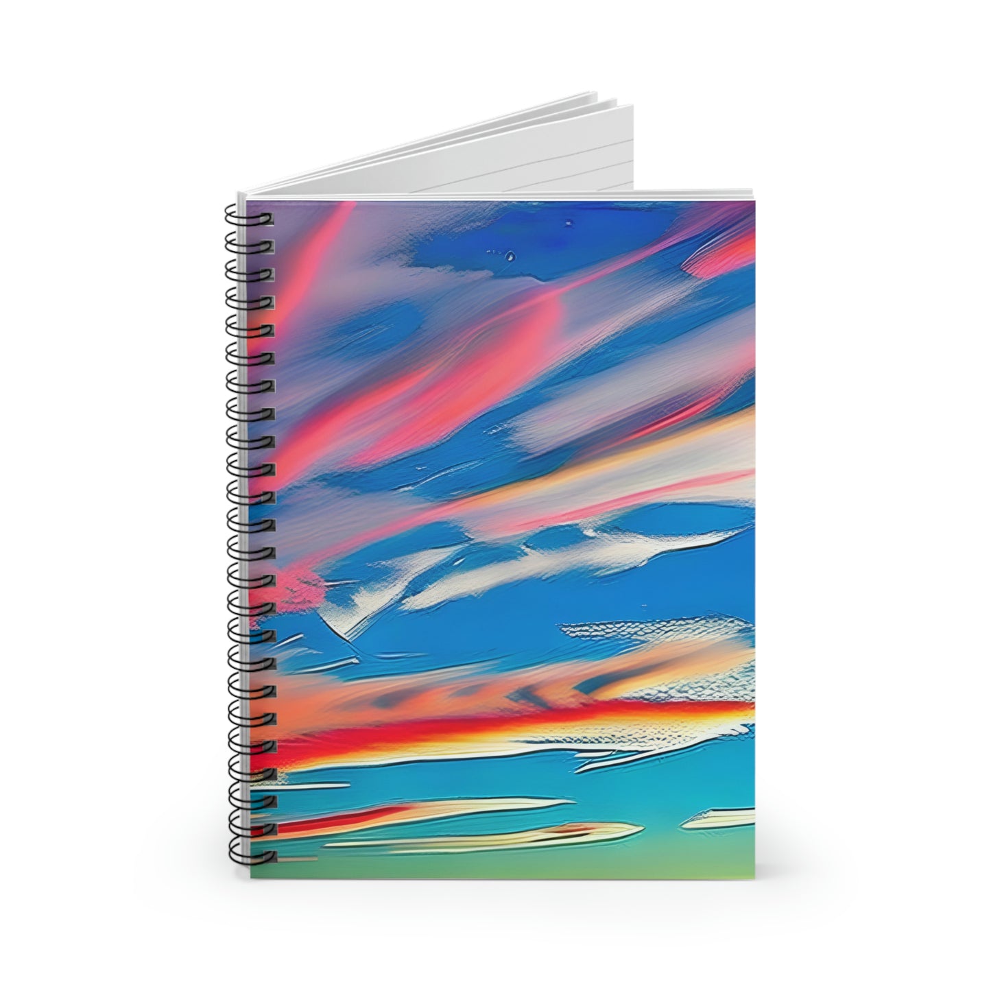 Jot Down Ideas Under a Colorful Sky with our Spiral Notebook