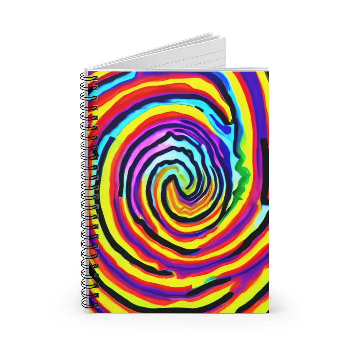 Colorful Spiral Notebook: Add Color to Your Notes