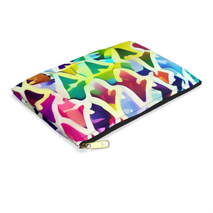 Vibrant & Functional: Our Colorful Zipper Pouch for all your Essentials