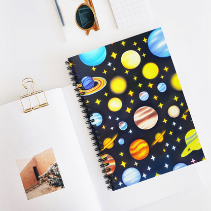 Explore the Universe on Our Spiral Notebook