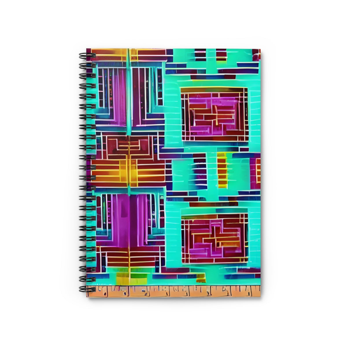 Colorful Spiral Notebook: Brighten Your Notes Today!