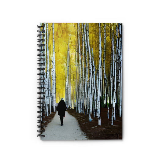 Birch-Inspired Spiral Notebook: A Nature-Inspired Creative Companion