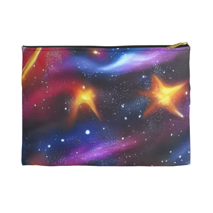 Starry and stylish zipper pouch for all your essentials!