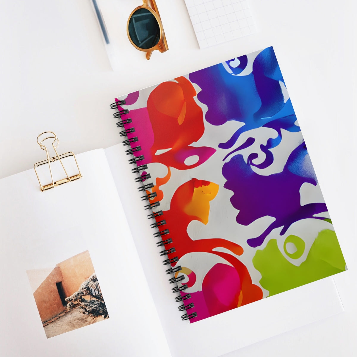 Add a Splash of Color to Your Note Taking with this Vibrant Spiral Notebook