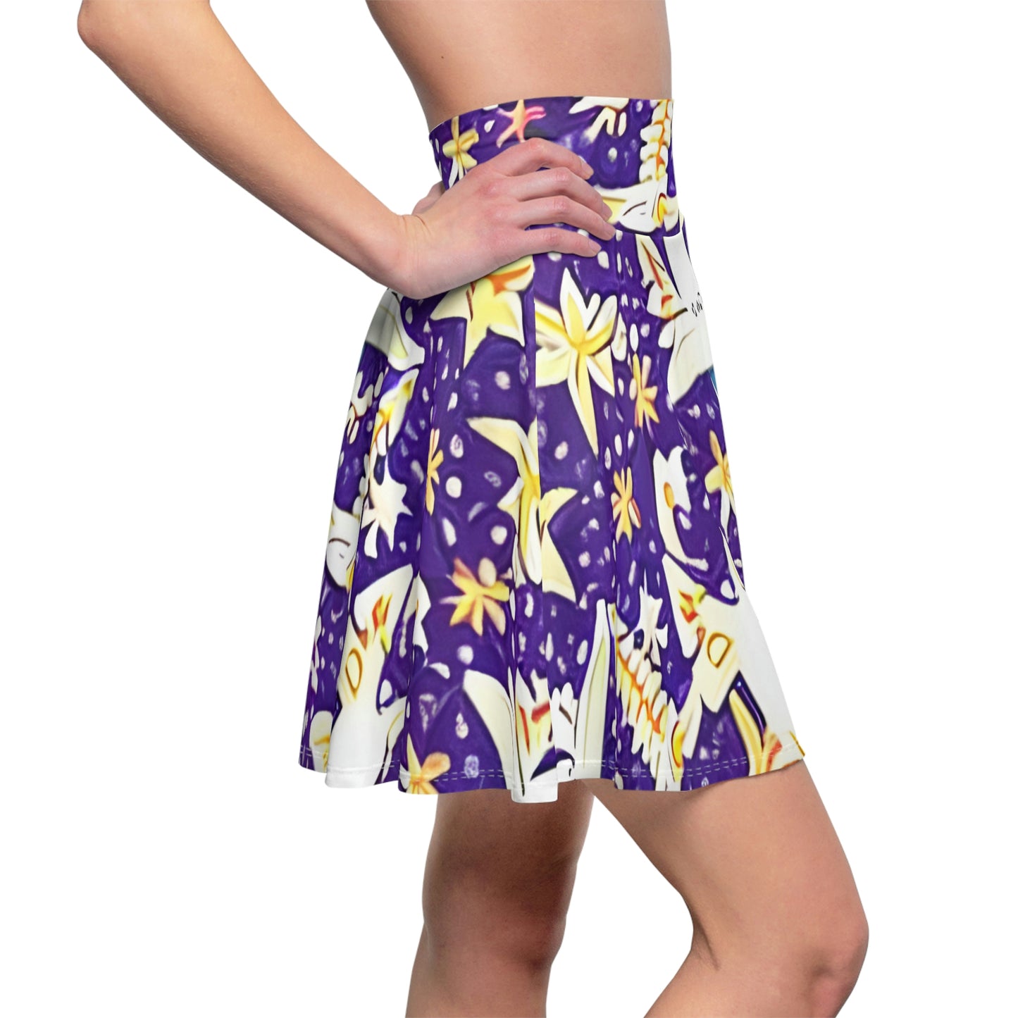 Purrfectly Purple Feline Skirt: A Fun addition to your closet