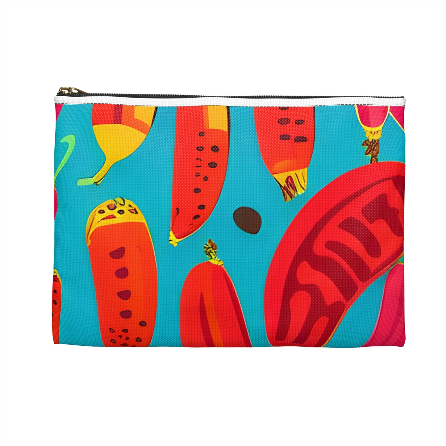 Spice Up Your Style with a Hot Pepper Zipper Pouch!