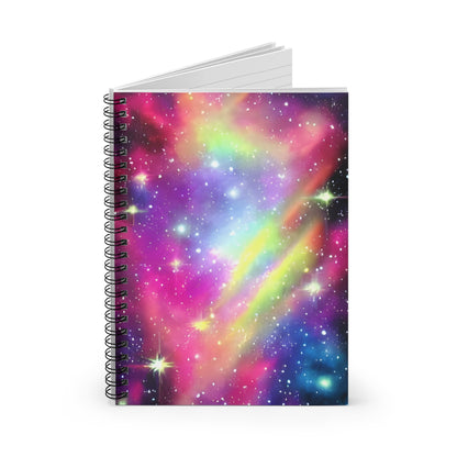 Starry Spiral Notebook: Write Among the Galaxies!