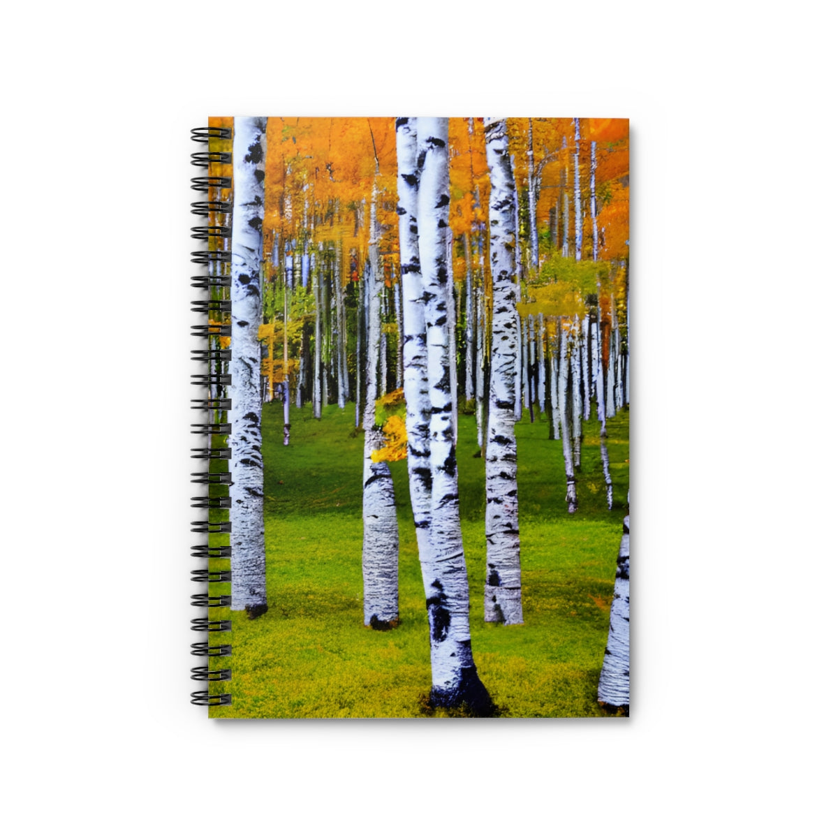 Unleash Your Creativity with Autumn Aspen Spiral Notebook