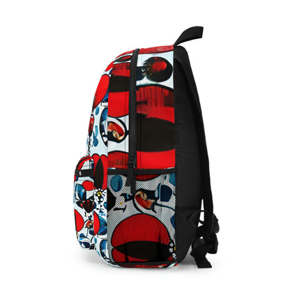 Colorful Balloon Backpack - Red, White & Blue