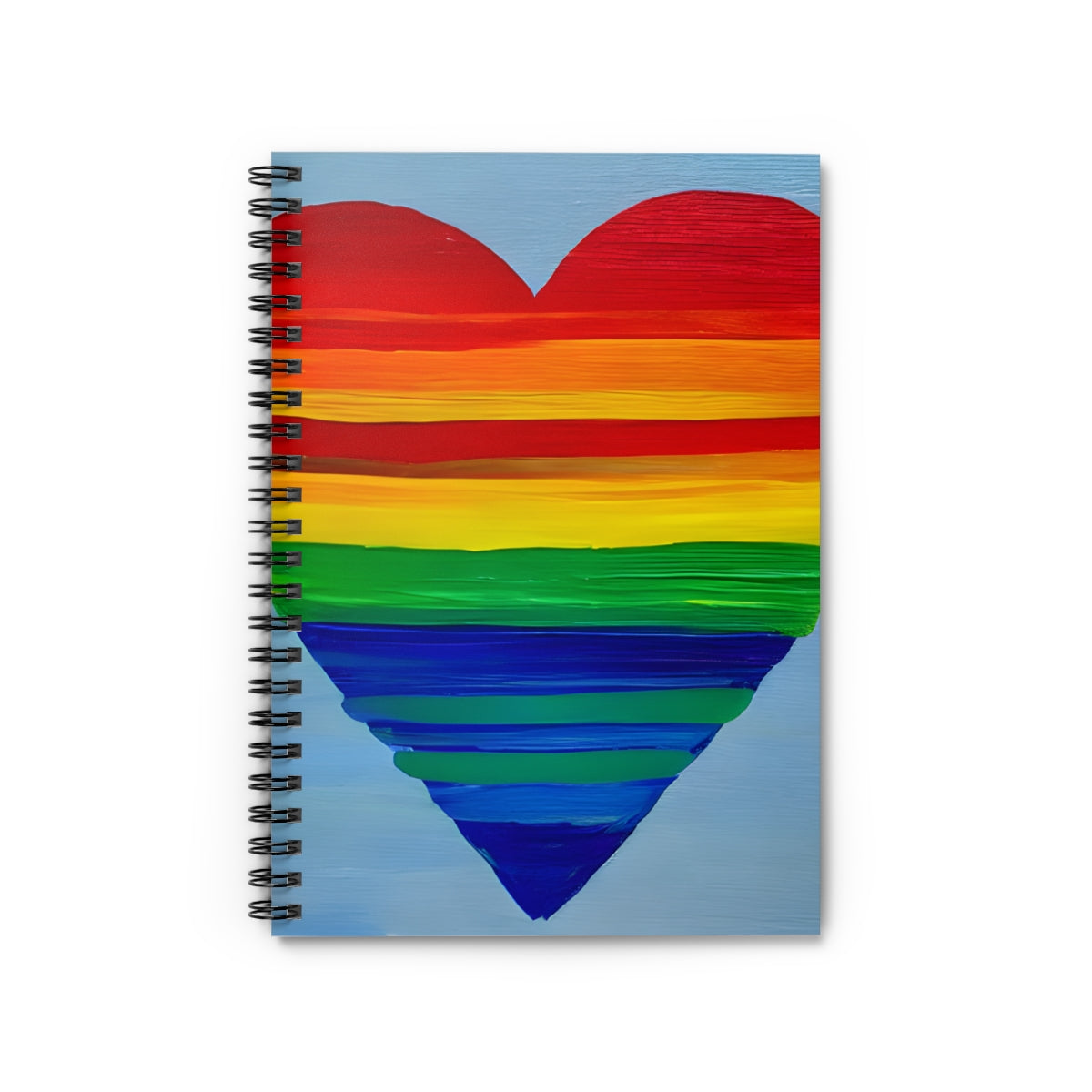 Rainbow Heart Spiral Notebook: A Colorful Way to Capture Thoughts and Ideas!