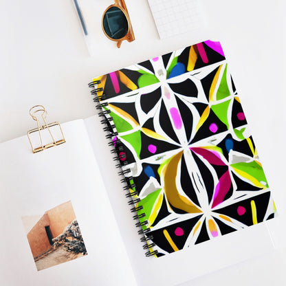 Vibrant Spiral Notebook: Colorful Designs to Inspire Your Creativity