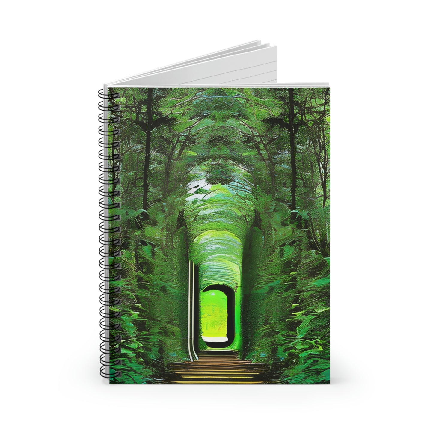 Nature-Inspired Spiral Notebook for Nature Lovers