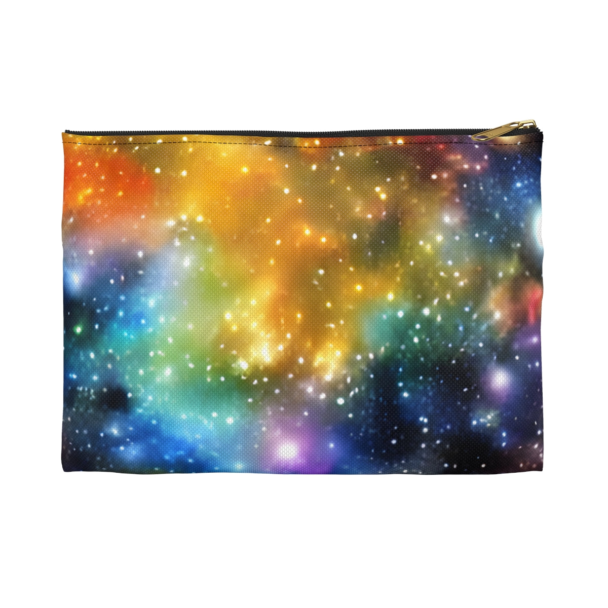 Starry Night: A Vibrant Galaxy Pouch for Your Accessories