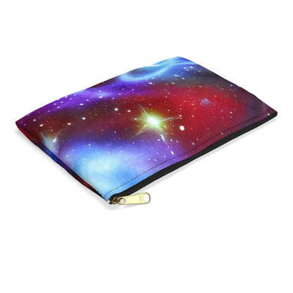 Stellar Storage: Nebula Galaxy Pouch for Your Accessories