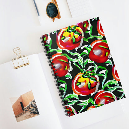 Fresh Notebook Design: Tomatoes Spiral Bound