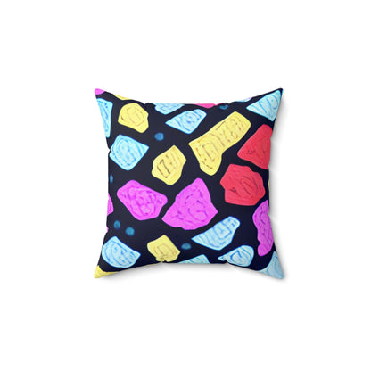 Jazz up your decor with a vibrant gemstone pillow!