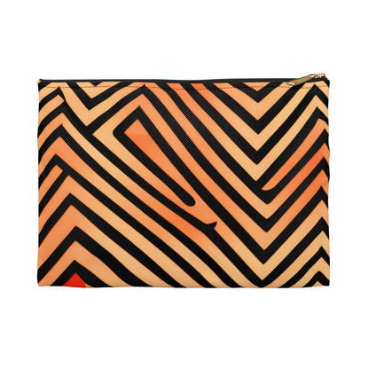 Zig Zag Your Way to Organization with This Stylish Zippered Pouch