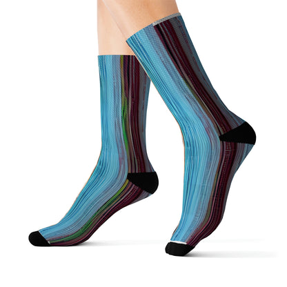 Vibrant Striped Socks Add Color to Your Step!