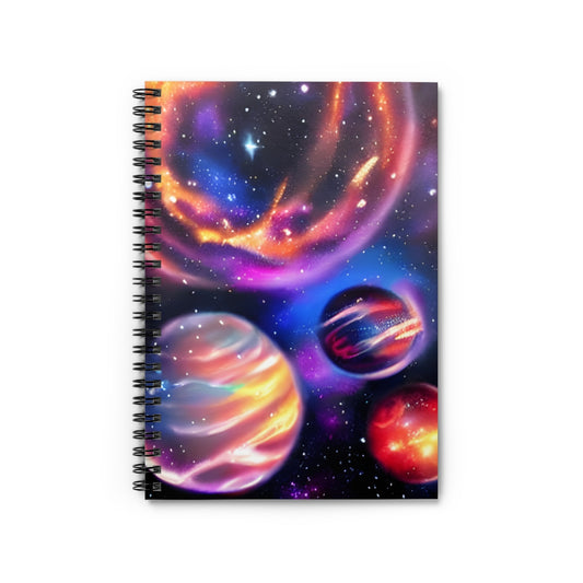 Galactic Notebook: Spiral-Bound Planets in Color