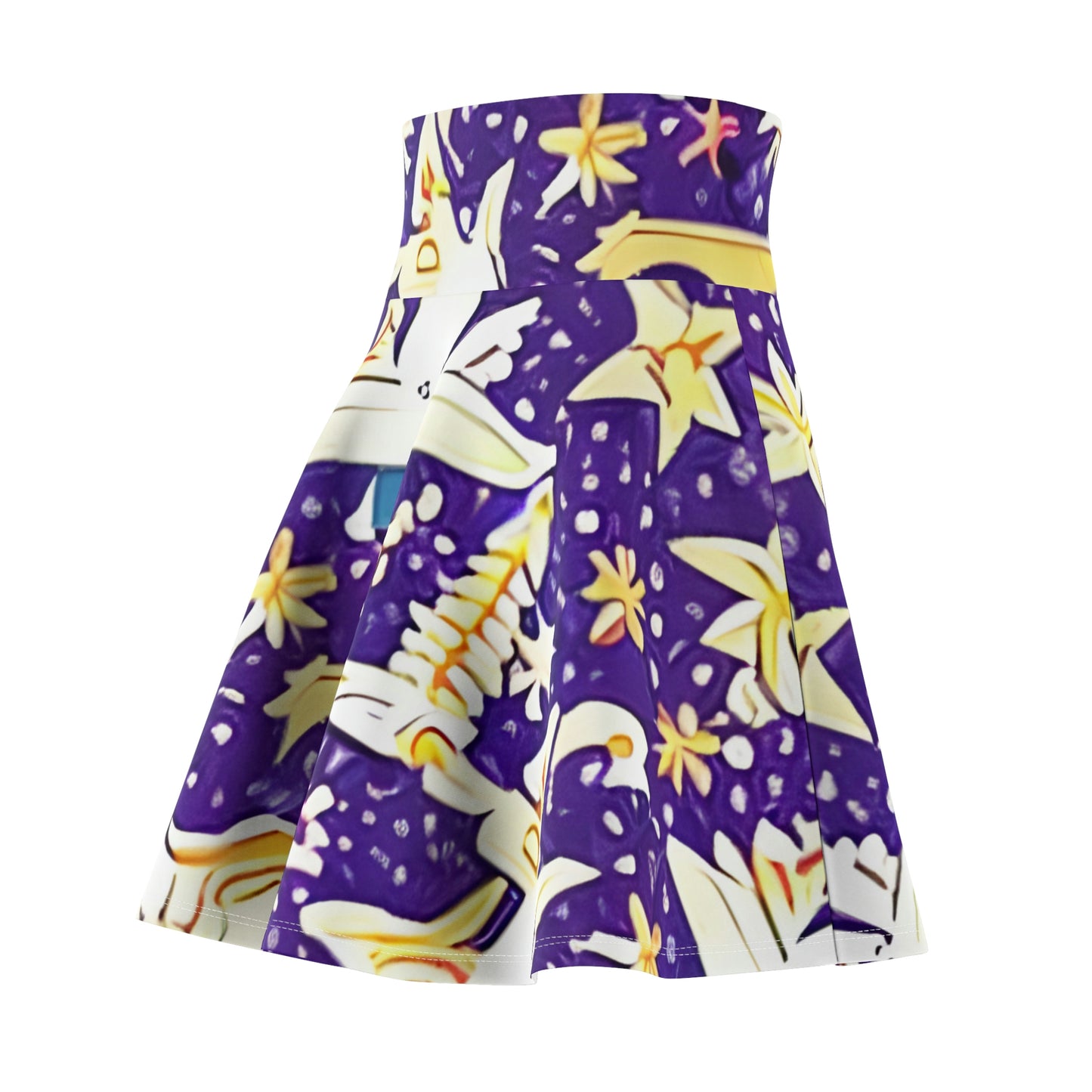 Purrfectly Purple Feline Skirt: A Fun addition to your closet