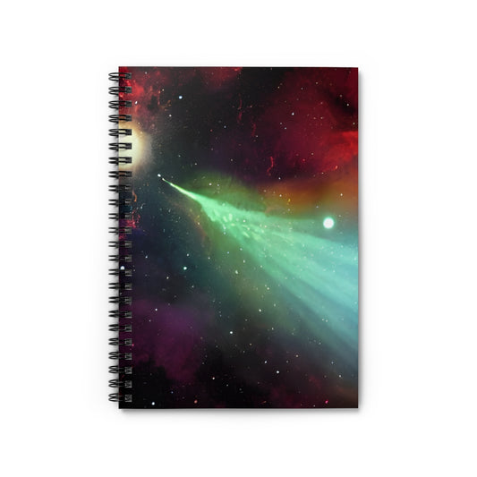 Comet Spiral Notebook: Take Notes in Cosmic Style!