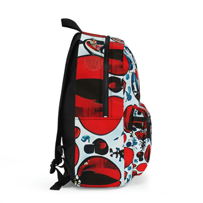 Colorful Balloon Backpack - Red, White & Blue