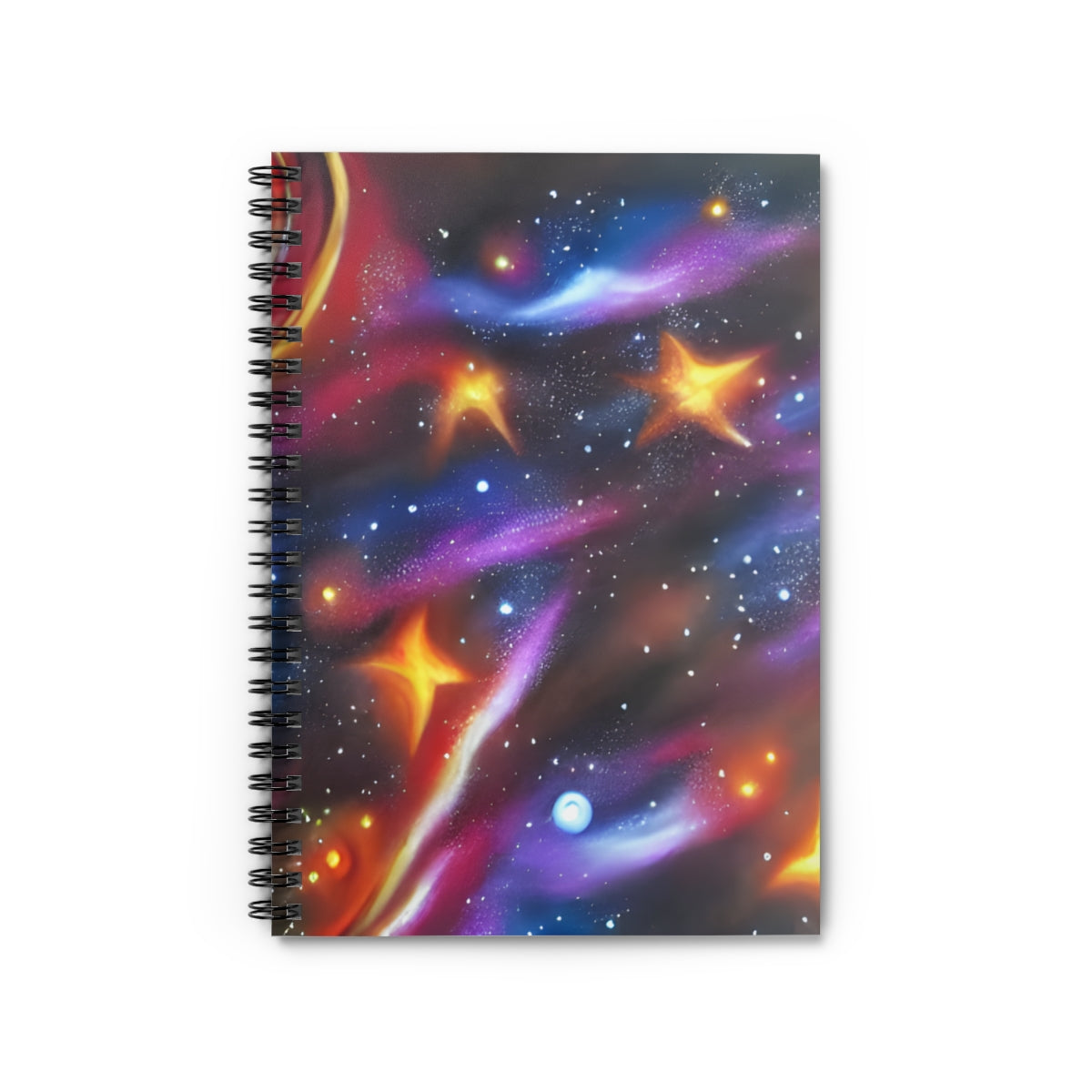 Twinkle, Twinkle: Colorful Star Spiral Notebook