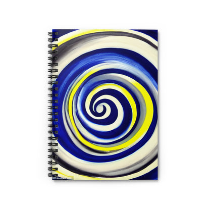 Blue and Yellow Spiral Notebook: Take Notes in Style!