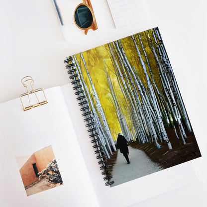 Birch-Inspired Spiral Notebook: A Nature-Inspired Creative Companion