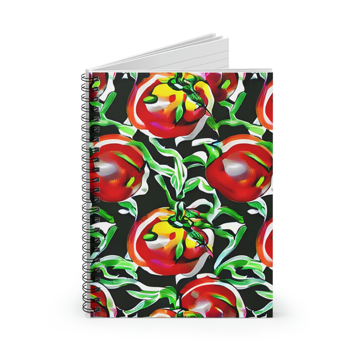 Fresh Notebook Design: Tomatoes Spiral Bound