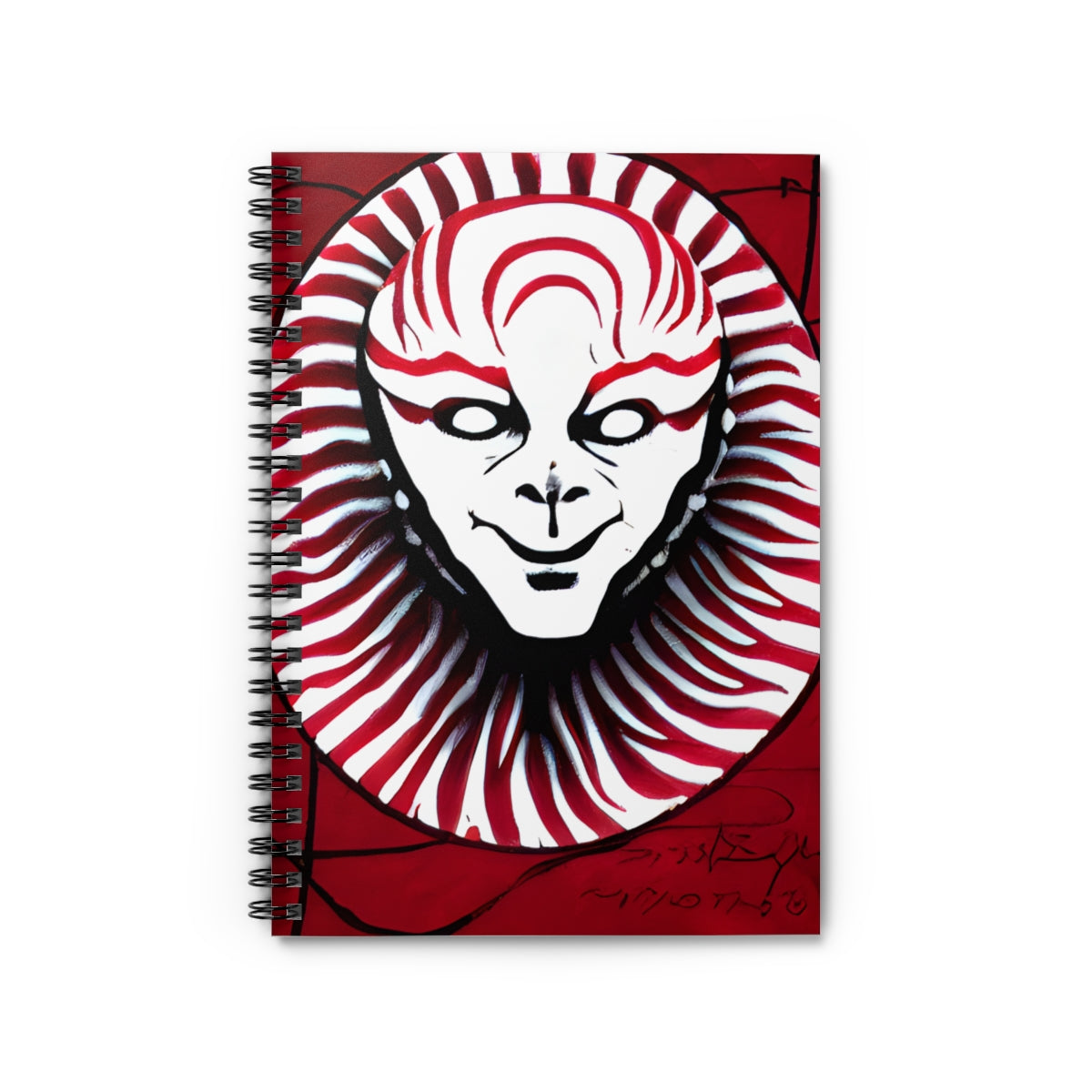 Red and White Spiral Notebook: Organize Your Thoughts in Style